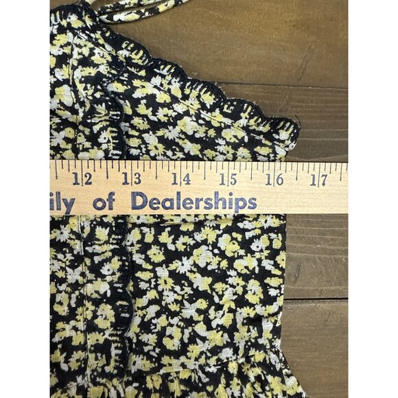 Urban Outfitters Hannah Scallop Babydoll Mini Dress Sz Small - Picture 9 of 9